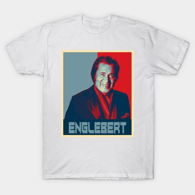 Englebert Humperdinck The King Of Romance T-Shirt by Angel arts